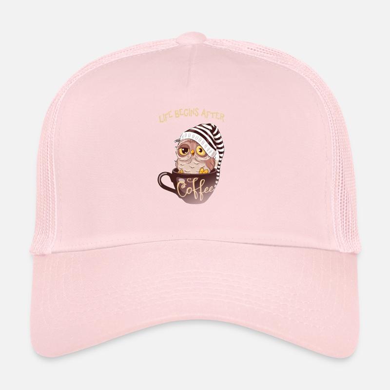 Coffee coffee drinkers early risers cafe lovers Trucker Cap