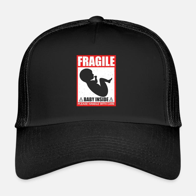Grossesse naissance bébé enceinte Casquette trucker 