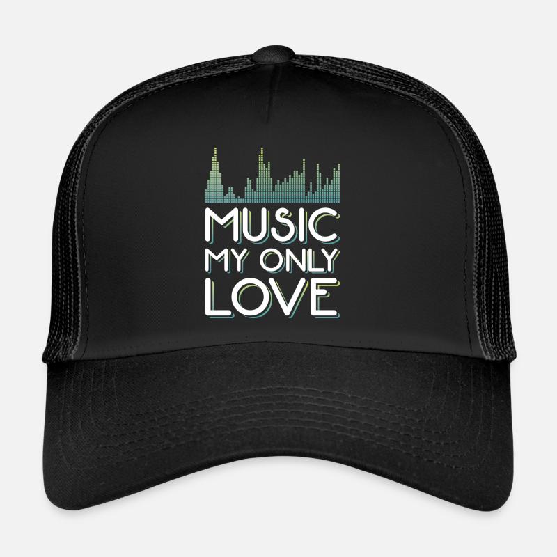 musique techno Casquette trucker 