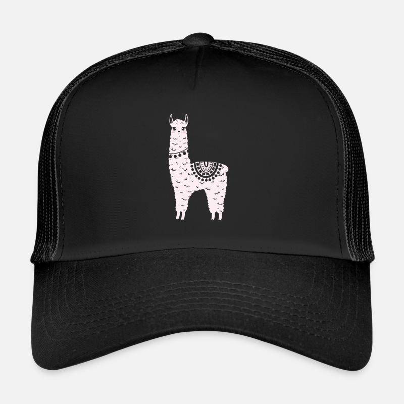 Alpaca - Trucker Cap - black/black