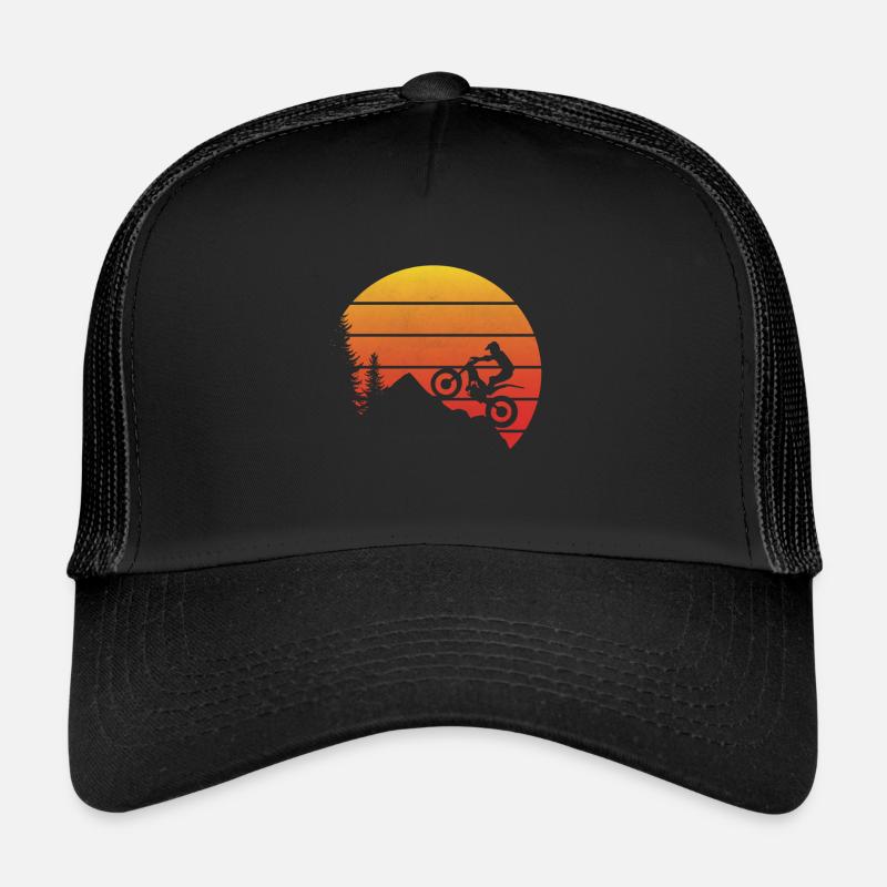 Moto Trial - Trucker Cap - Schwarz/Schwarz