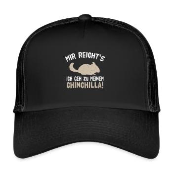 chinchilla - Trucker Cap - black/black - Front