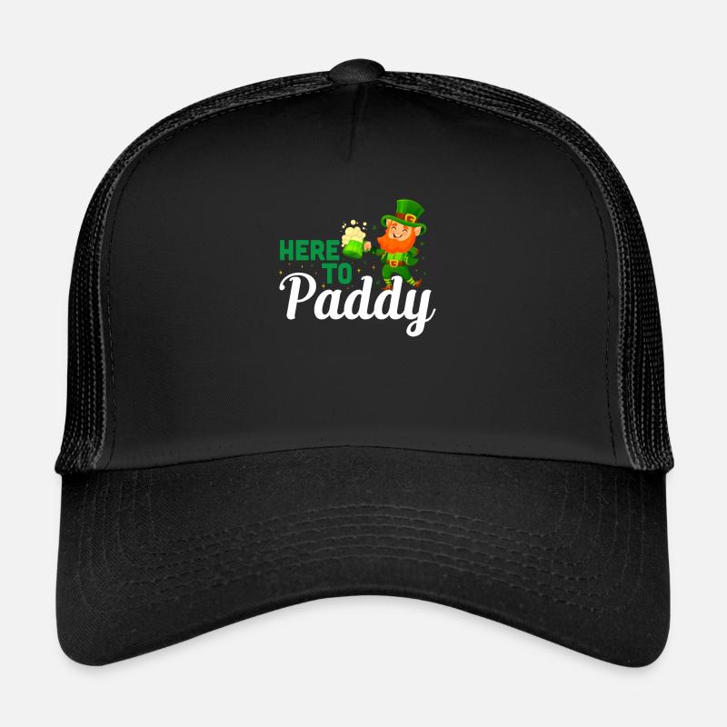 patricks day here to paddy Casquette trucker 