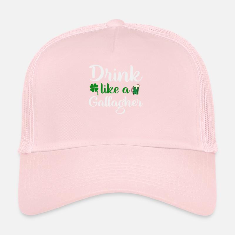 St Patrick's Day drink like a Gallagher Trucker Cap