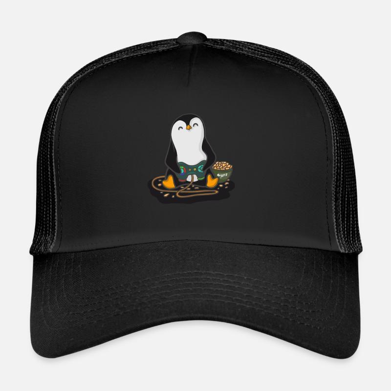 Pingouin de jeu Casquette trucker 