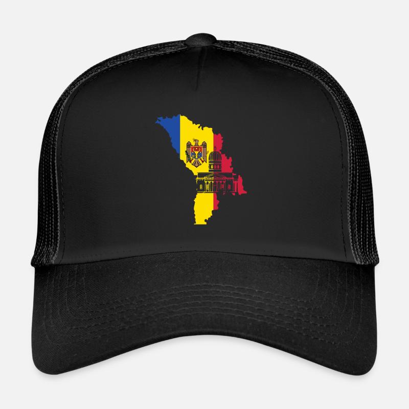 Moldova flag Trucker Cap