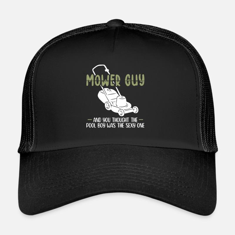 Gärtner ist sexier als der Pool Junge Rasenmäher Trucker Cap