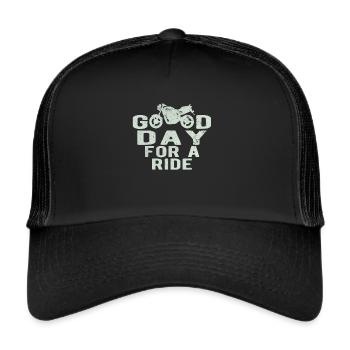 Naked Bike Good - Trucker Cap - black/black - Front