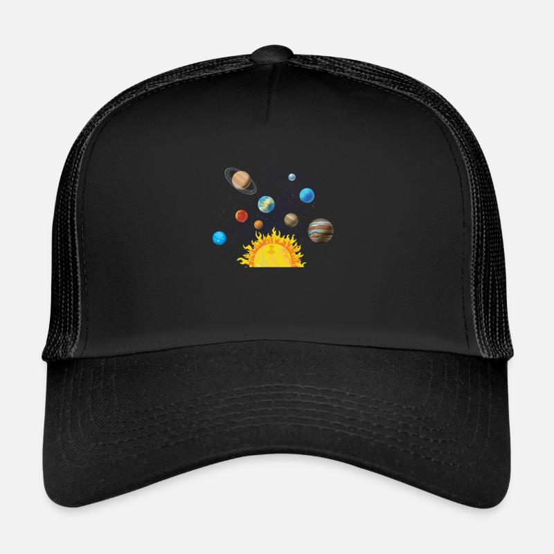 Solar System Space Casquette trucker 
