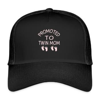 Twin Mom - Casquette trucker  - noir/noir - Devant