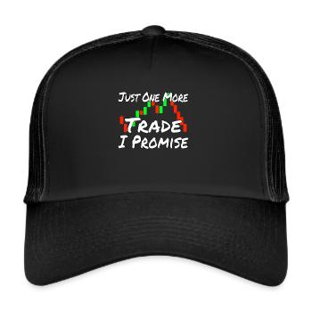 STOCK MARKET/FOREX TRADER / BROKER FOREX TRADING - Trucker Cap - black/black - Front