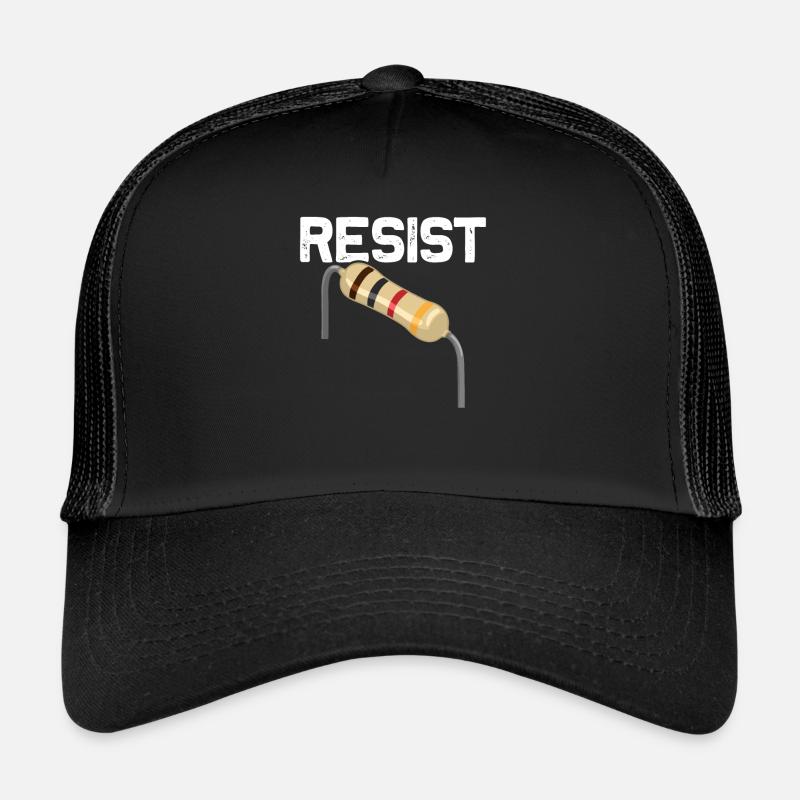 Drôle d’électricien jeu de mots Casquette trucker 