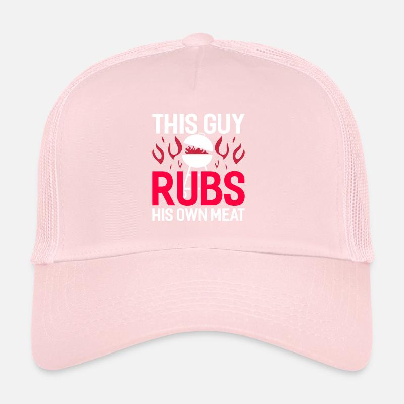 Grilling BBQ Grill Master Barbecue Gift Trucker Cap
