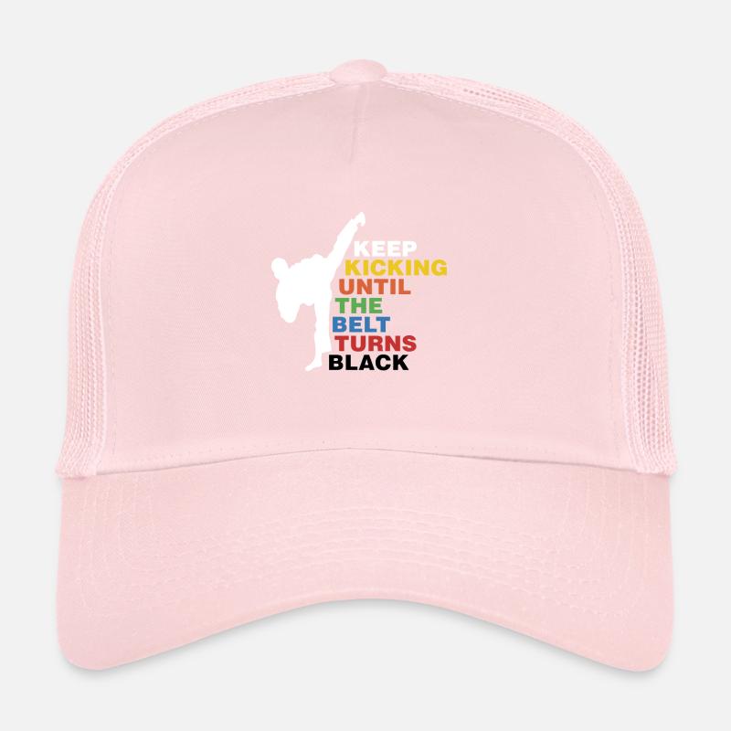 Keep Training Until The Belt Turns Black Trucker Cap