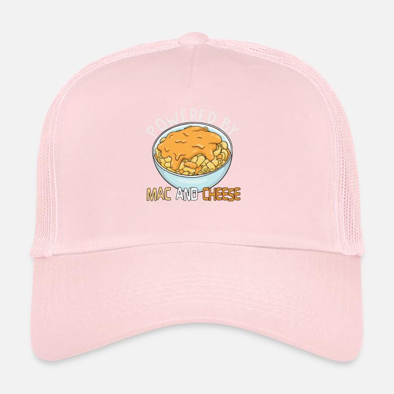 MAC AND CHEESE GIFT : powered by Mac and Cheese Trucker Cap