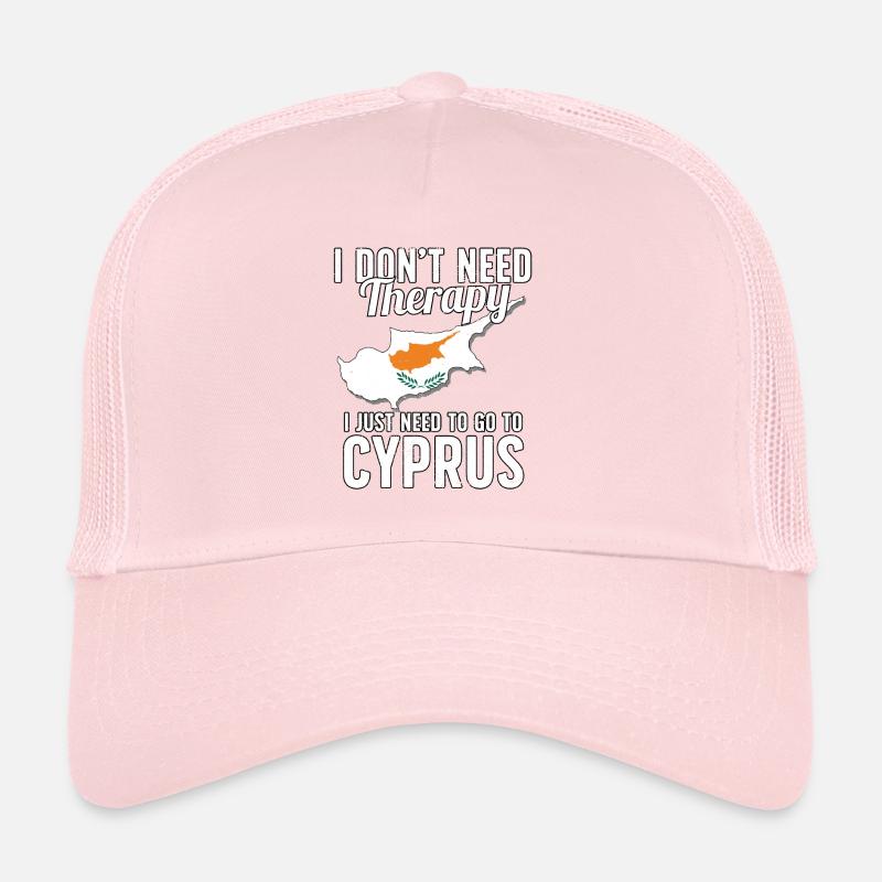Drapeau de Chypre I Souvenirs de Chypre Casquette trucker 