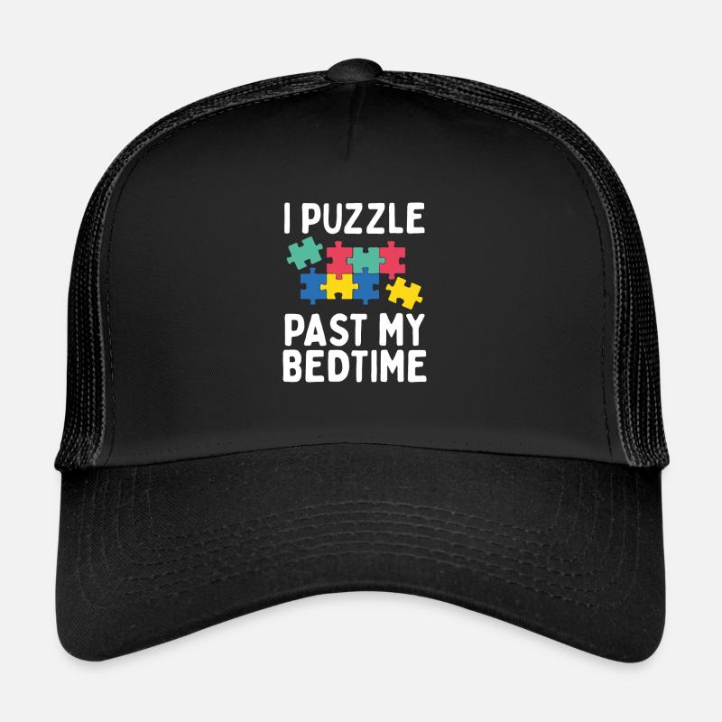 Puzzles I Puzzle past my bedtime Solution Puzzle Casquette trucker 