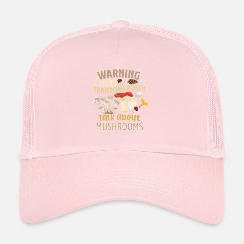 Champignons champignons champignons champignons panier champignon automne Casquette trucker 