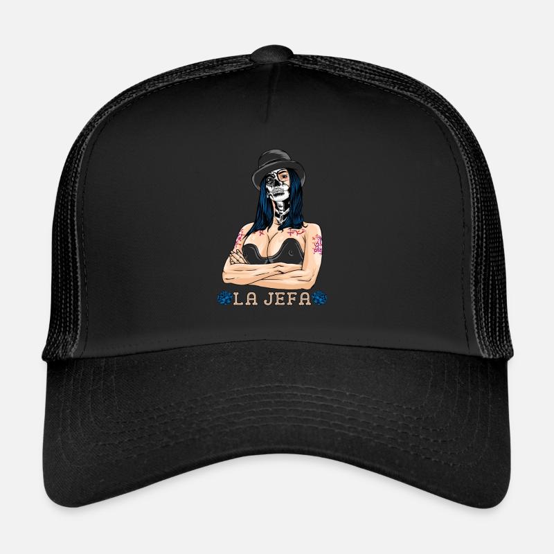 Yo Soy La Jefa Dia De Los Muertos Casquette trucker 