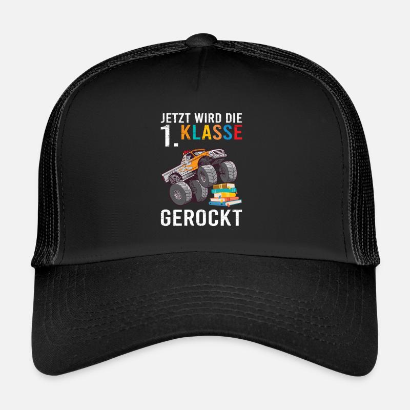 Kindergarten Schule Einschulung Jungs Mädchen Trucker Cap