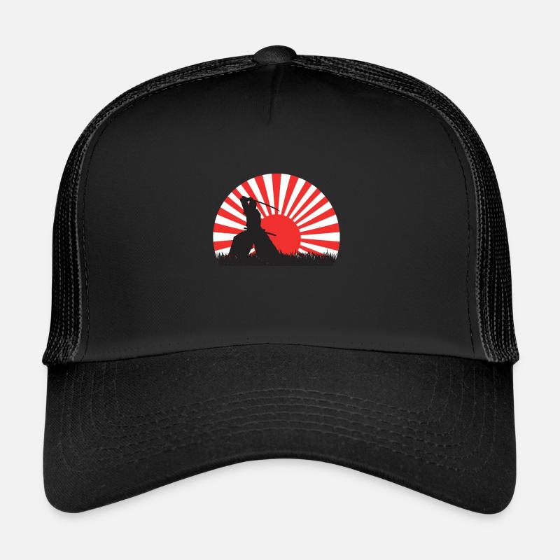 Samouraï Japon Sushi Idée cadeau Casquette trucker 