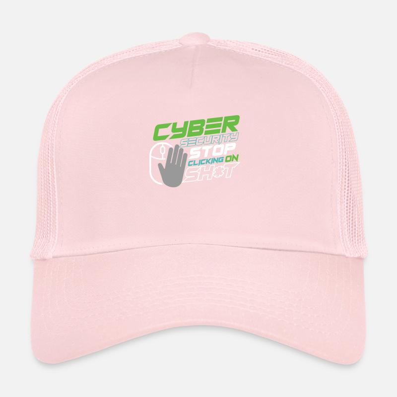 Cyber Security Specialist Spam Web Links Engineer Casquette trucker 
