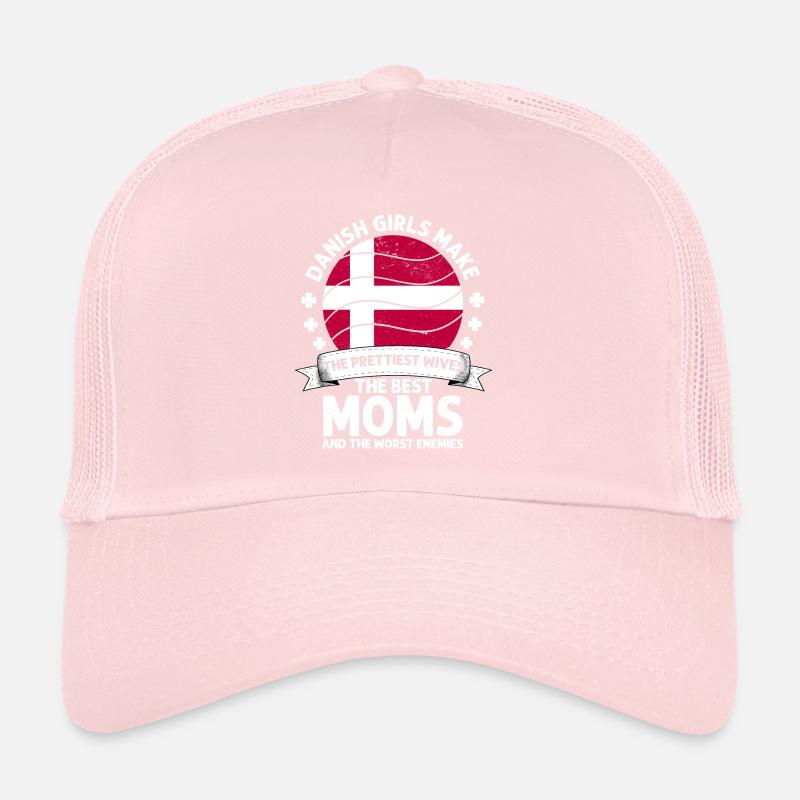 Danish Mom Denmark Maman Danish American Casquette trucker 
