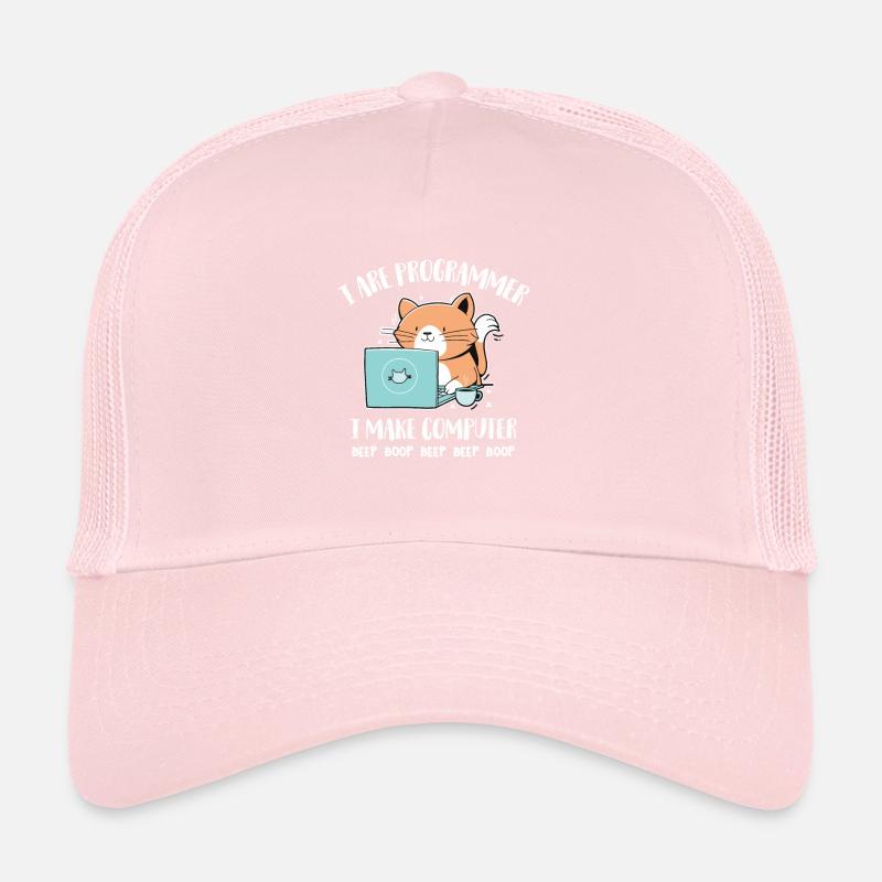 I Are Programmer I make Computer Beep Boop Trucker Cap