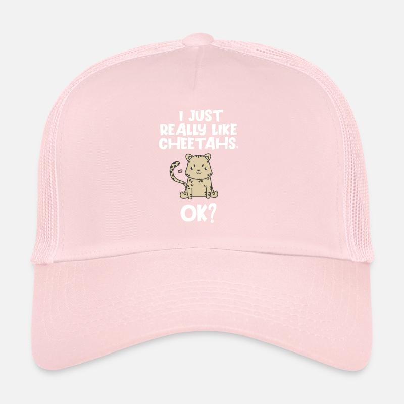 Geopard I Just Really Like Cheetahs Casquette trucker 