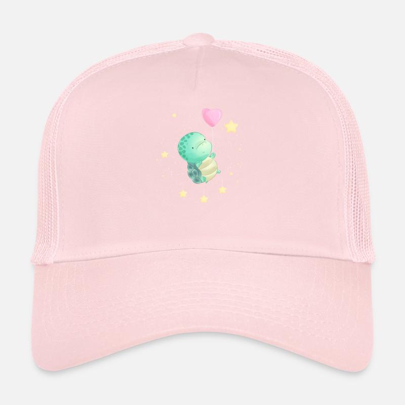 Baby Turtle Floating In Outer Space Trucker Cap