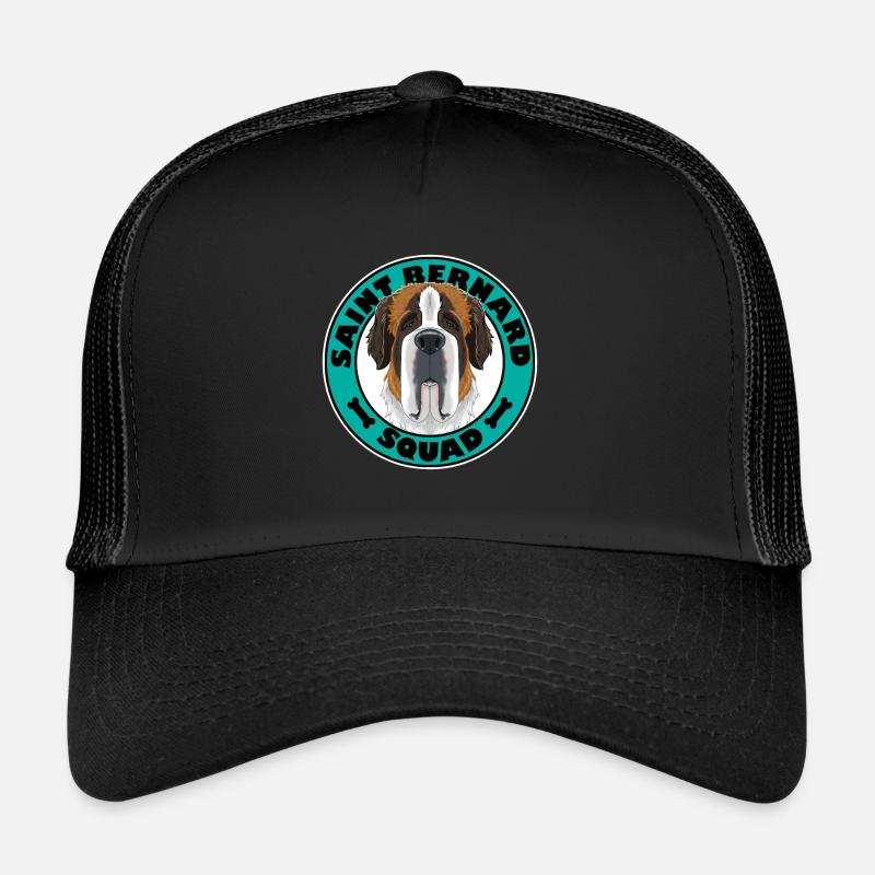 Saint Bernard Squad I Dog Lover I Saint Bernard Trucker Cap