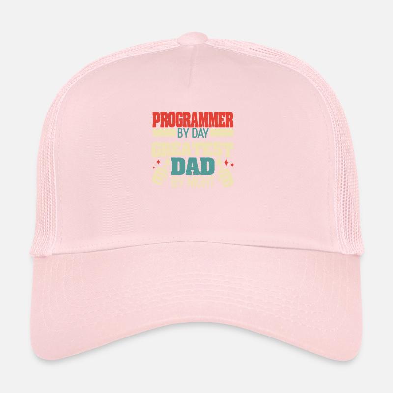 Programmeur le jour, plus grand papa la nuit Casquette trucker 