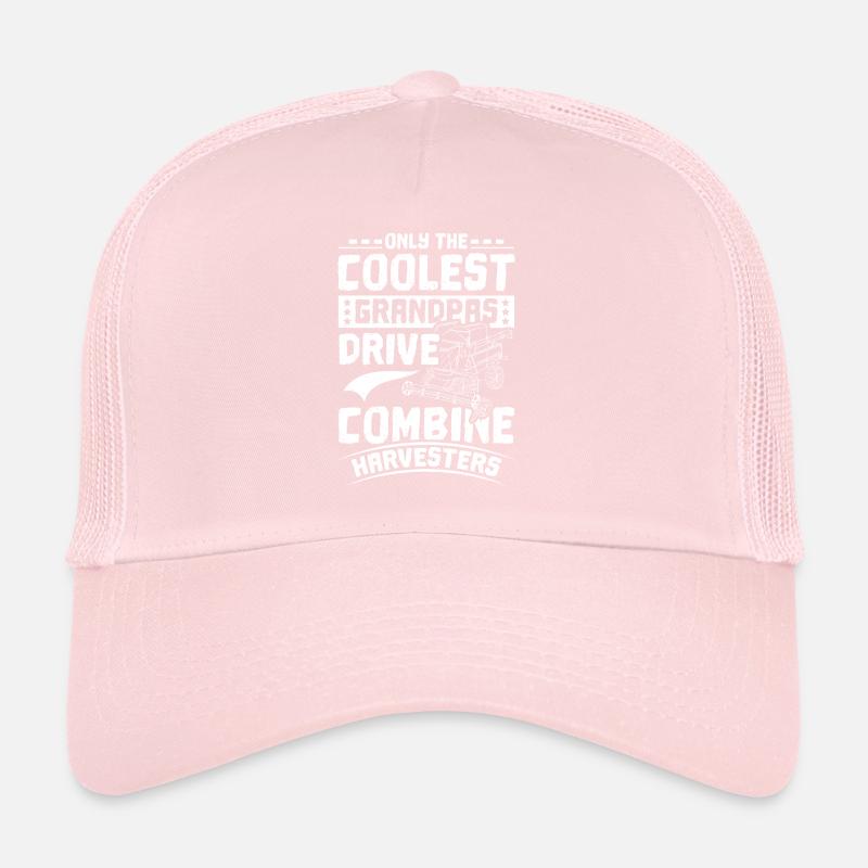 Moissonneuse-batteuse Grand-père Casquette trucker 