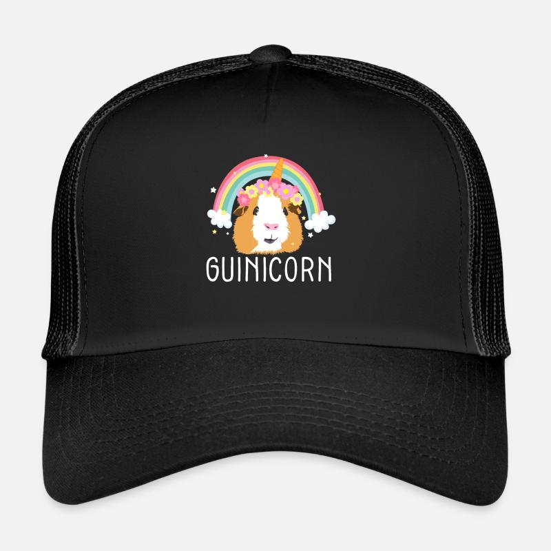 Cochons d’Inde Propriétaire d’animaux I Licorne I Cochon d’Inde I Casquette trucker 