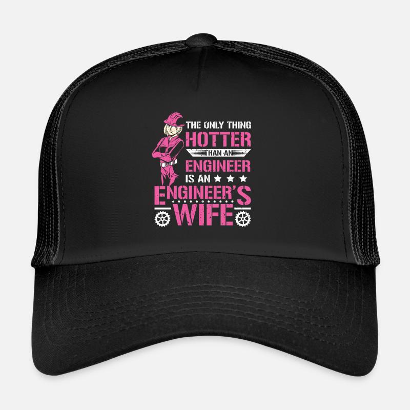 Wife Engineer Trucker Cap