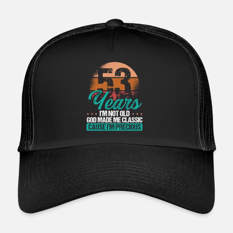 Idée de 53e anniversaire pour ses 53 ans pour maman Casquette trucker 