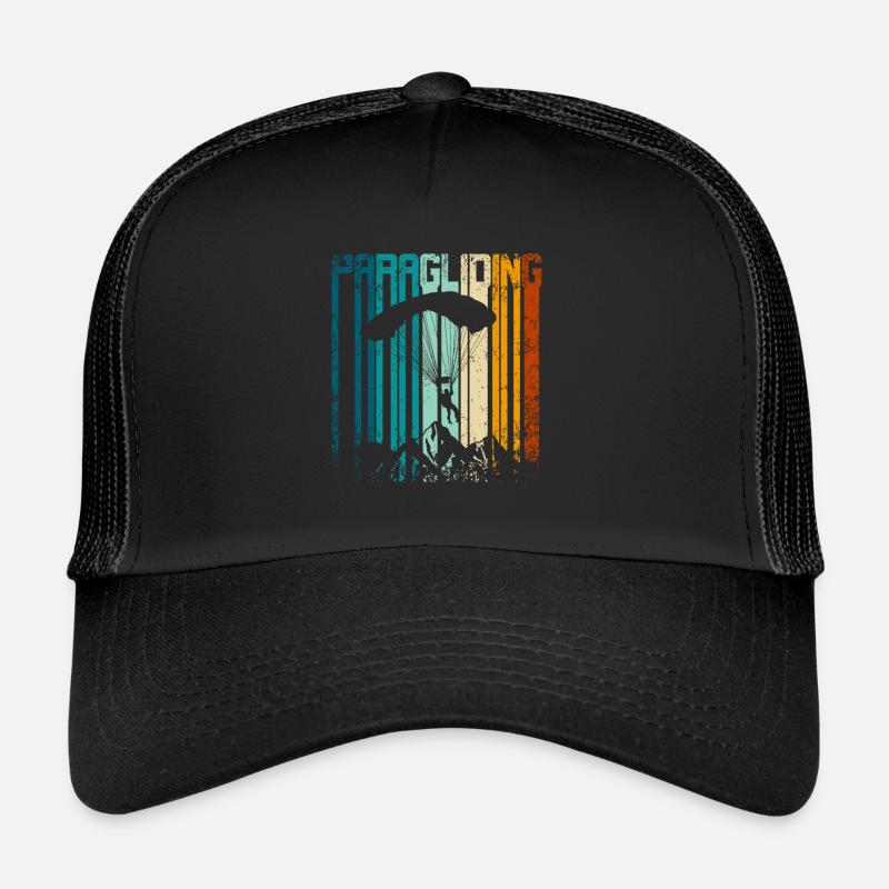 Parapente Rétro Vintage Casquette trucker 