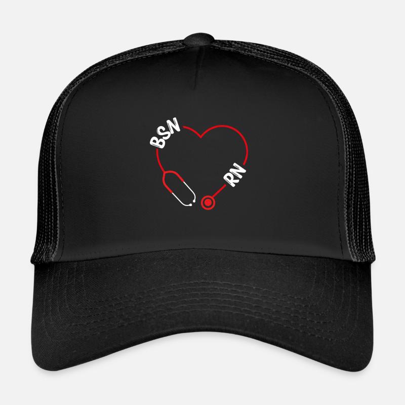 BSN RN Nurse Graduation Nursing BSN Nurses Trucker Cap