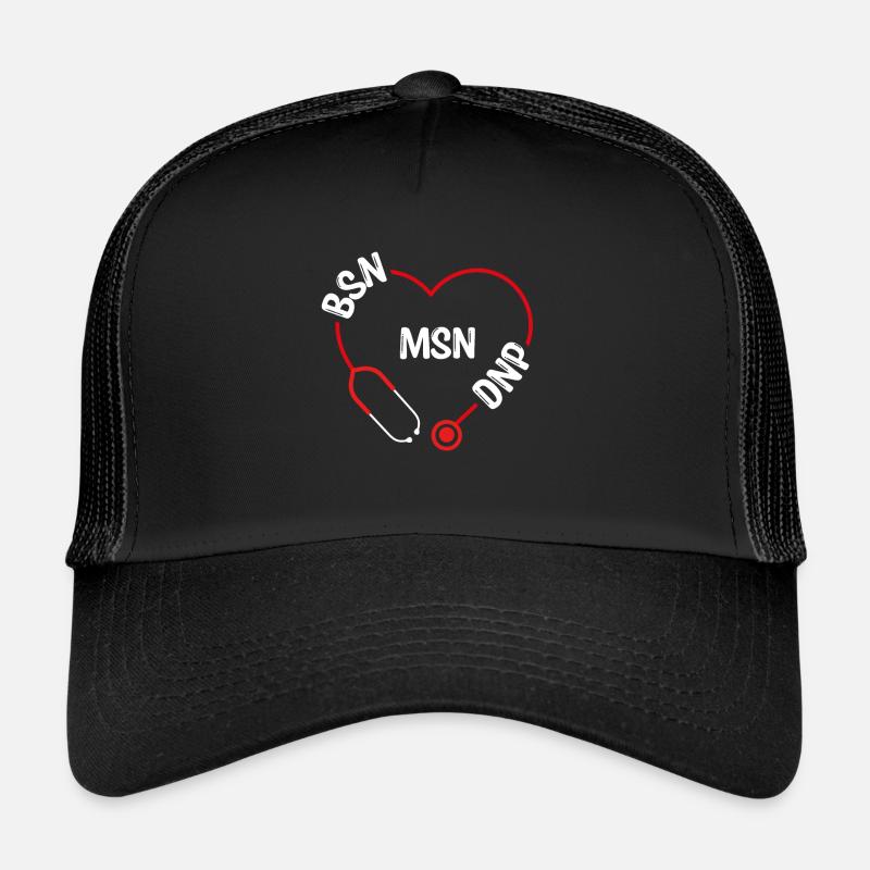 BSN MSN DNP DNP Médecin Appréciation Infirmière Casquette trucker 