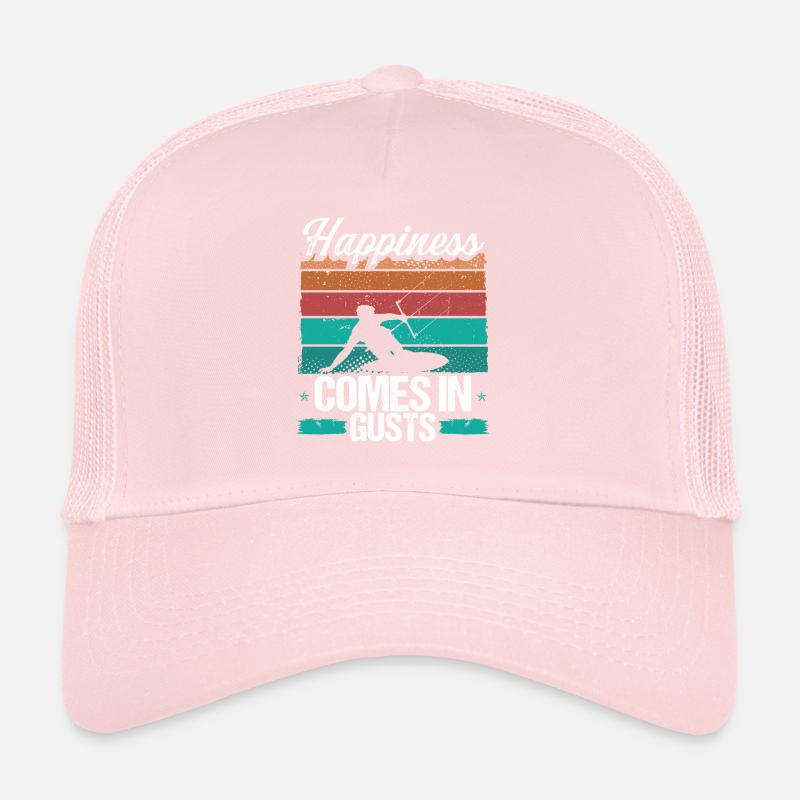 Kitesurf Vintage Windsurf planche à voile Rétro Casquette trucker 