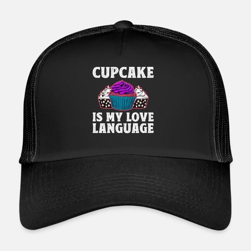 Cupcake Is My Love Language Trucker Cap