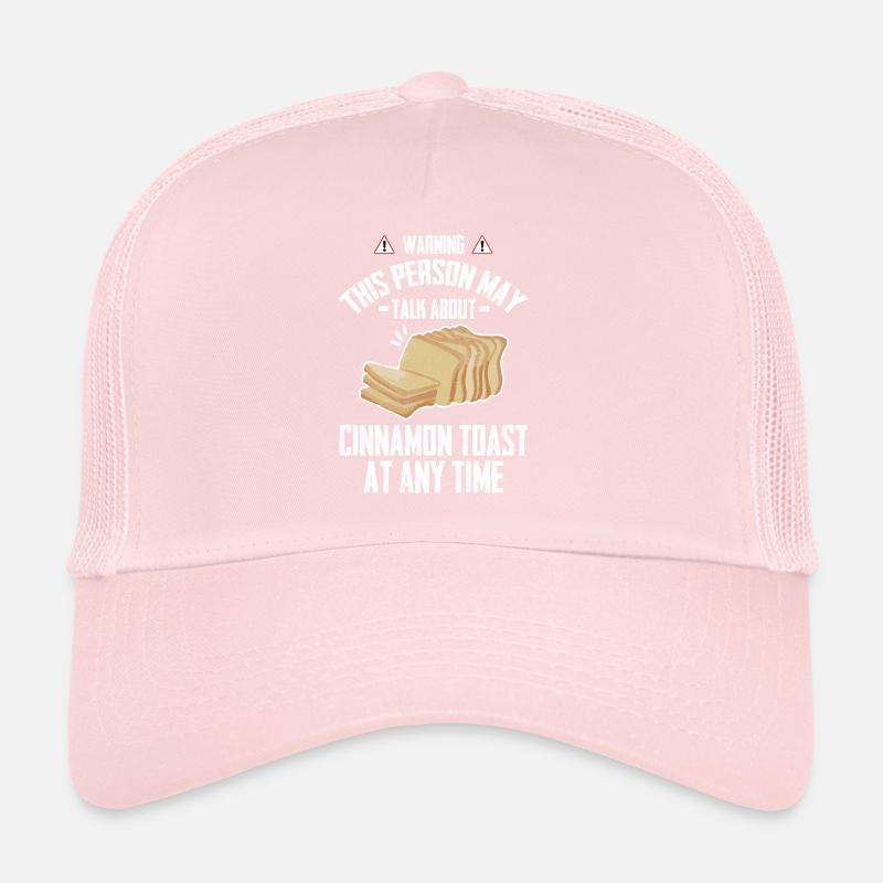 Warning This Person May Talk About Toast Trucker Cap