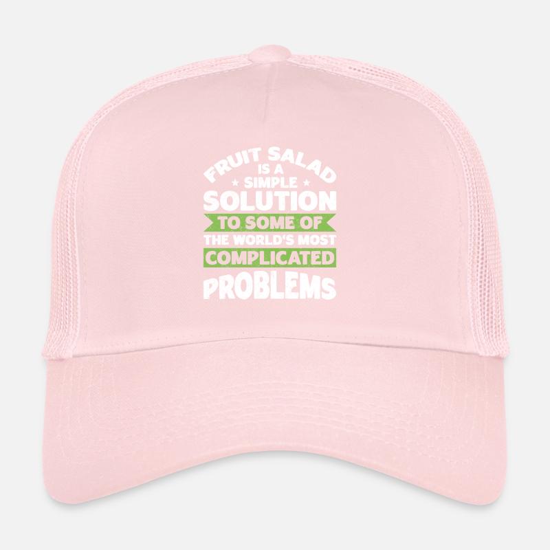 La salade de fruits est une solution simple Casquette trucker 