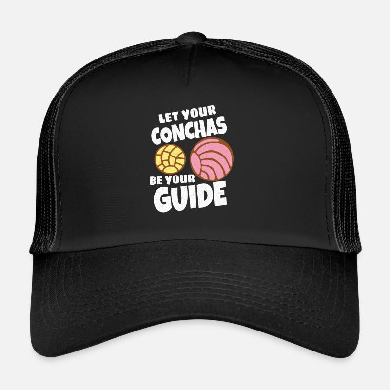 Spanish Humor Conchas Mexican Bread Trucker Cap