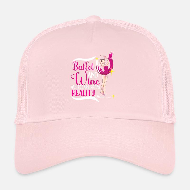Ballet Ballerina Dance Dancer Dancing Ballet Gift Trucker Cap