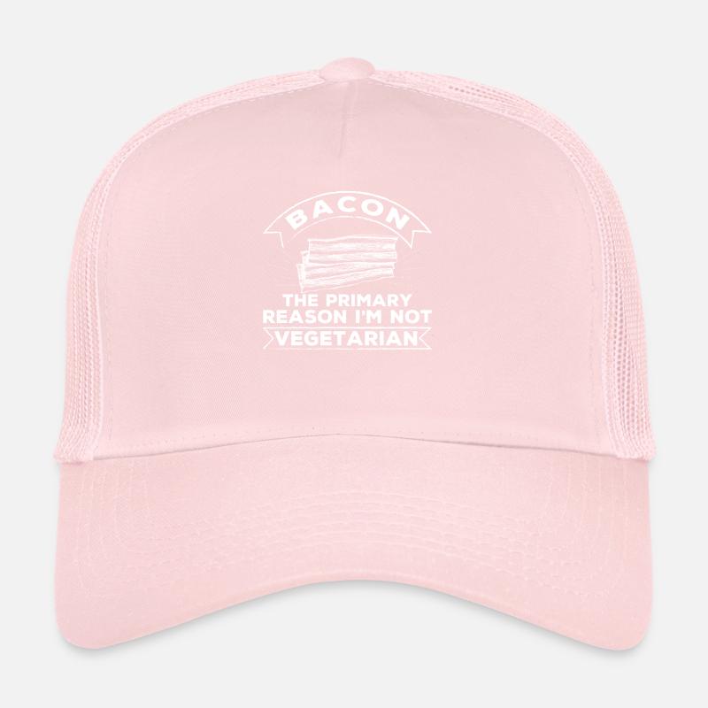 Bacon Why I Am Not Vegetarian Trucker Cap
