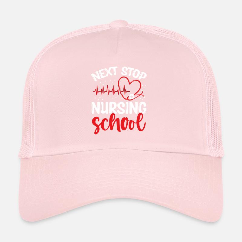 Funny Nursing Student Next Stop Nursing School Trucker Cap
