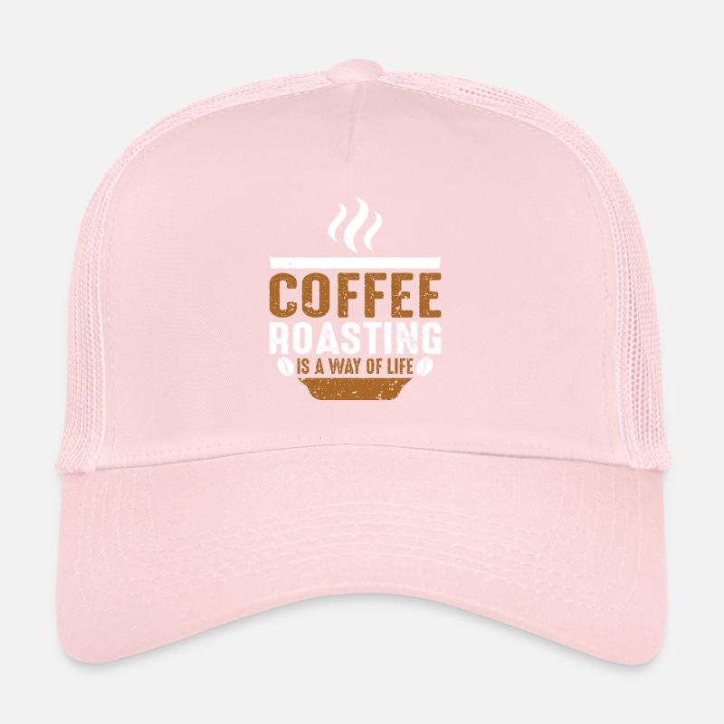 La torréfaction du café est un mode de vie Casquette trucker 