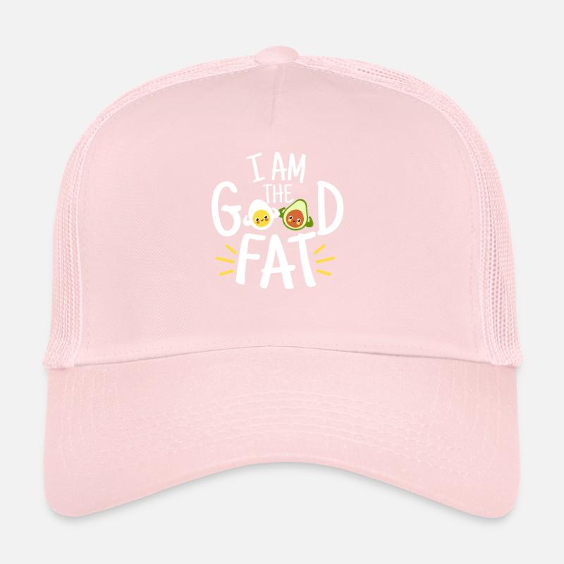 Good Fat Eggs Avocado Keto Diet Trucker Cap