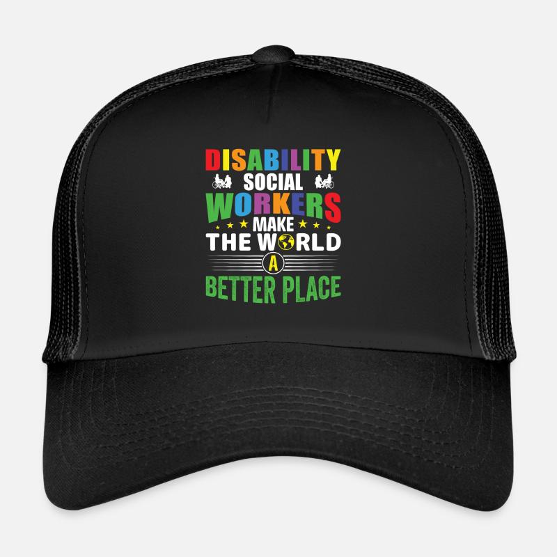 Disability Social Workers Trucker Cap